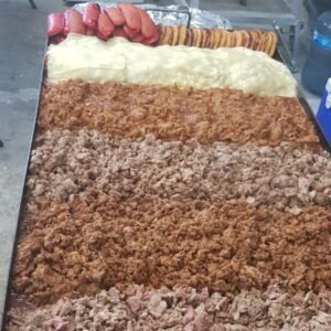 barra de pizzas para eventos+